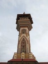 Beautiful minaret of a mosque