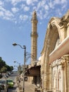 beautiful minaret in the old town. Jaffa Tel Aviv Israel.