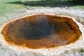 Vents and mineral deposits in Yellowstone National Park