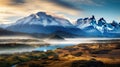 beautiful misty patagonian mornings