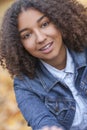 Beautiful Mixed Race African American Girl Teenager Royalty Free Stock Photo