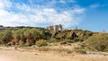 Luxury houses with view to the beach and sea Royalty Free Stock Photo