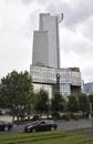 Westend or Crown Tower Building architecture from Frankfurt am Main City of Germany. Royalty Free Stock Photo