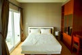 Beautiful modern home and hotel bedroom Royalty Free Stock Photo