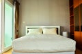 Beautiful modern home and hotel bedroom Royalty Free Stock Photo