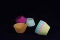 beautiful molds for dessert silicone muffins colors shapes