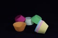 Beautiful molds for dessert silicone muffins colors shapes