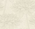 Beautiful monochrome, black and white seamless background with flowers dahlia with a stem.