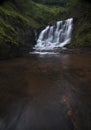 Beautiful Monsoon Waterfall near Koyna nagar,Satara,Maharashtra,India Royalty Free Stock Photo