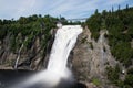 The beautiful Montmorency Falls - Quebec - Canada Royalty Free Stock Photo