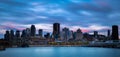 Beautiful Montreal on a spring morning Royalty Free Stock Photo