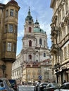 Historical monument building chapel Prague