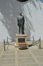 Beautiful Monument To Bullfighter Antonio Ordonez In The Bullring Of Ronda.