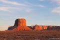 Beautiful Monument Valley landscape at sunset, Utah Royalty Free Stock Photo