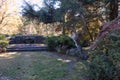 Beautiful Monuments and Colorful Trees during Autumn at the Sleepy Hollow Cemetery in Sleepy Hollow New York