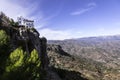 Beautiful Moorish architecture on the ranks of andalusia