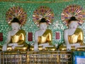 More Buddha image at U Min Thonze temple in Sagaing, Myanmar