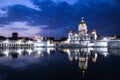 Beautiful Morning at Bangla Sahib Royalty Free Stock Photo