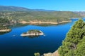 Beautiful Morning at Flaming Gorge Reservoir, Flaming Gorge National Recreation Area, Utah Royalty Free Stock Photo