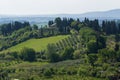 Beautiful Morning Panorama Tuscany