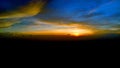 Beautiful Morning sky at mawar camp