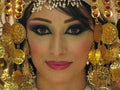 Beautiful Moroccan bride in costume