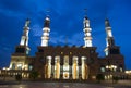 Beautiful mosque in Borneo Indonesia.