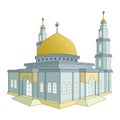 Beautiful Mosque Building v1 02 Royalty Free Stock Photo