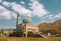 Beautiful mosque in the mountains