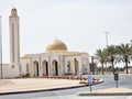 Beautiful mosque in Dubai, UAE. Royalty Free Stock Photo