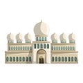 Beautiful Mosque Building, Islamic building to pray Royalty Free Stock Photo