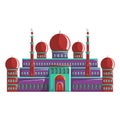 Beautiful Mosque Building, Islamic building to pray Royalty Free Stock Photo