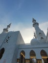 A Beautiful Mosque in Solo Royalty Free Stock Photo