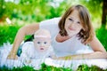 Beautiful Mother With Her Child Royalty Free Stock Photo