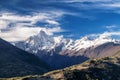 The beautiful Mount Siguniang in Aba prefecture of Sichuan province, China.