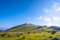 Beautiful mountain Adarra in the Urnieta, Gipuzkoa, Spain