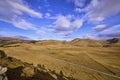 Mountain autumn landscape in Bucegi Mountains Romania Royalty Free Stock Photo