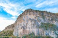 Beautiful mountain in Colca Canyon, Peru in South America Royalty Free Stock Photo