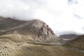 Beautiful mountain with granite rock exposures at Ladakah