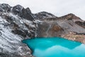 Beautiful mountain lake in Arkhyz, Caucasus, Russia