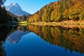 Beautiful mountain lake Riessersee in Bavaria