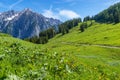 Beautiful mountain landscape in Alps, Austria,Tyrol Region Royalty Free Stock Photo