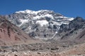 Beautiful mountain landscape in the Andes Royalty Free Stock Photo