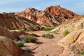 Beautiful mountain landscape in the canyon Fairy Tale, Kyrgyzstan