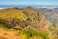 Beautiful mountain landscape, central Madeira, Portugal