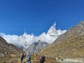 Beautiful mountain landscape in Himalaya