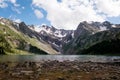 beautiful mountain landscape of the lake Royalty Free Stock Photo