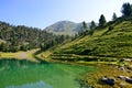 Mountain landscape in Neouvielle national nature reserve,French Pyrenees.