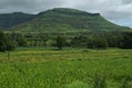 Vibrant mountain landscape in Satara Royalty Free Stock Photo