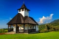 Beautiful mountain Orthodox Monastery,Bran,Transylvania,Romania,Europe